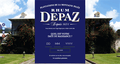 Desktop Screenshot of depaz.fr